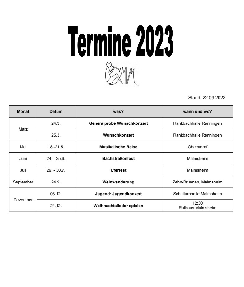 2022 09 22 MVM Termine 2023